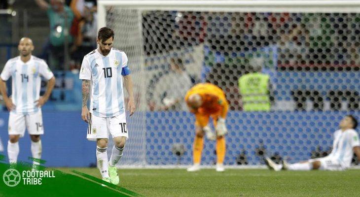 “Bão” chưa tan sau thất bại của đội tuyển Argentina