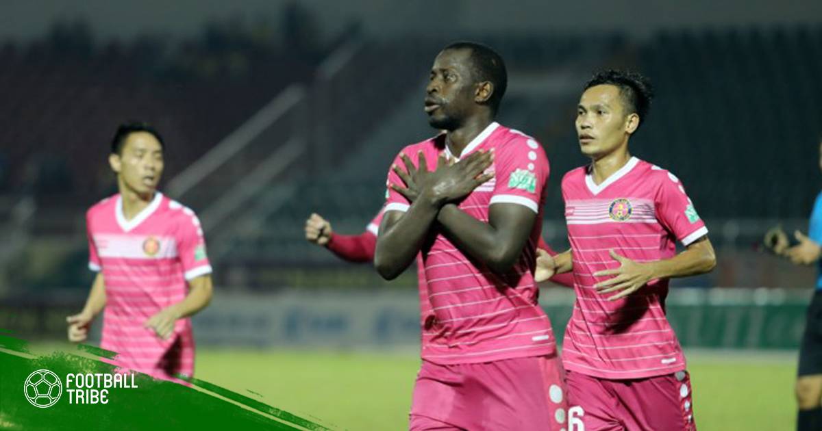Sài Gòn FC mất ngoại binh chủ lực trong trận gặp Nam Định