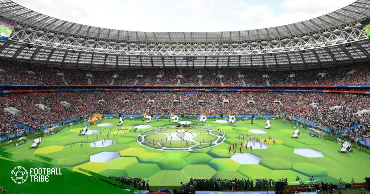 Chùm ảnh lễ khai mạc World Cup 2018: Ngắn nhưng “chất”
