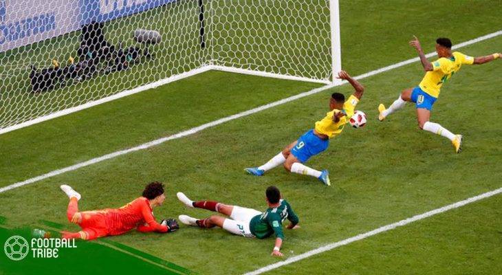 Điểm nhấn Brazil 2-0 Mexico: Một mình Ochoa không thể loại Selecao