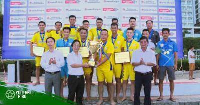 Sanest Khánh Hòa vô địch Giải bóng đá Bãi biển VĐQG 2018