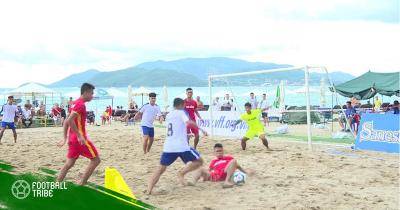 S.Khánh Hòa gặp Vietfootball trong trận chung kết giải Bóng đá bãi biển VĐQG 2018