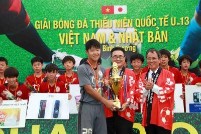 Tokyu S Reyes vô địch giải thiếu niên quốc tế Việt Nam- Nhật Bản