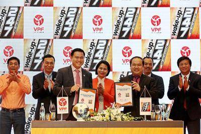Công ty CP hàng tiêu dùng Masan là nhà tài trợ chính Wake-up 247 V.League 2019