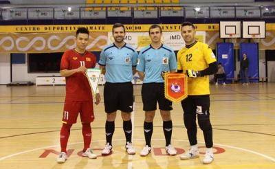 Đội tuyển futsal Việt Nam hòa Real Betis