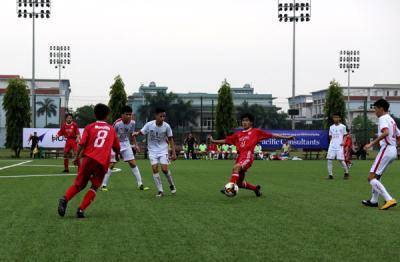 U15 Viettel vô địch giải bóng đá giao hữu U15 Quốc tế Việt Nam – Nhật Bản
