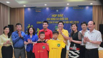 Giải bóng đá QG dành cho trẻ em có hoàn cảnh đặc biệt: Ngày hội của các em nhỏ thiếu may mắn