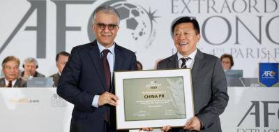 Trung Quốc đăng cai tổ chức VCK Asian Cup 2023